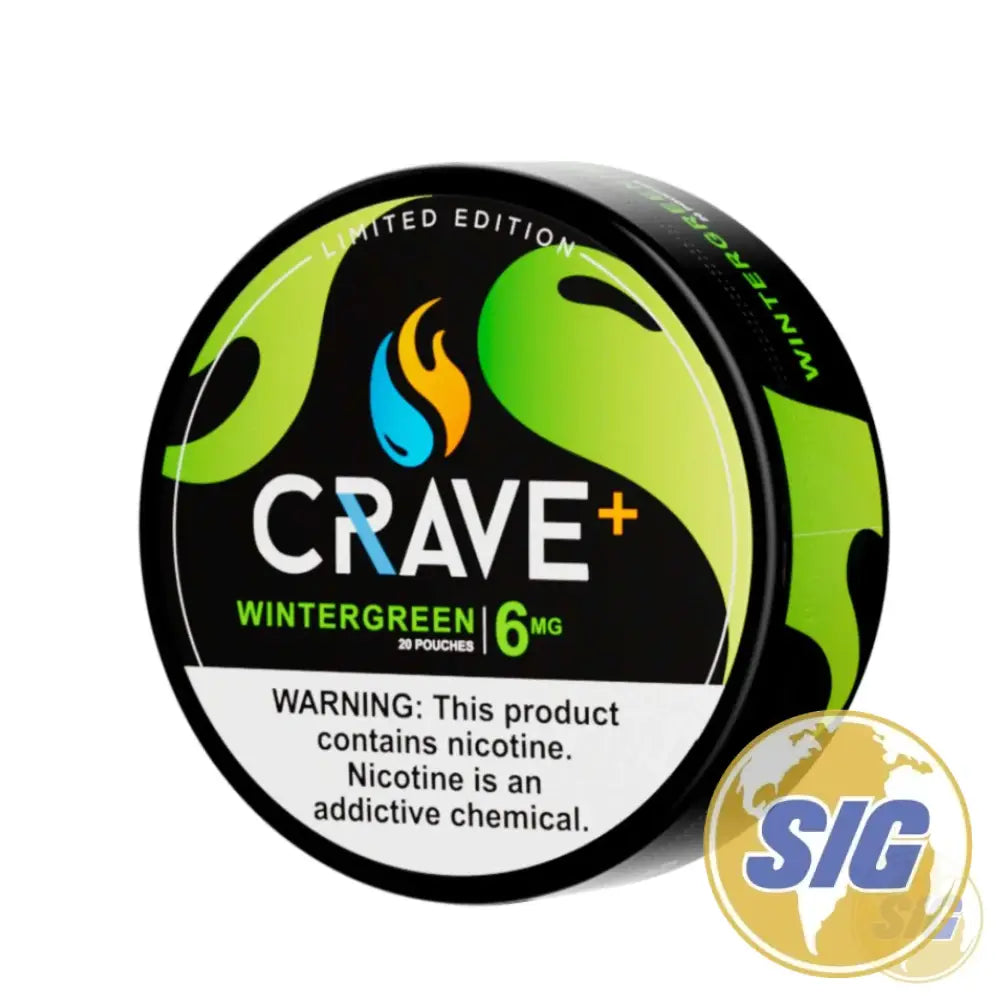 Crave Limited Edition Nicotine Pouch - 6MG / Wintergreen