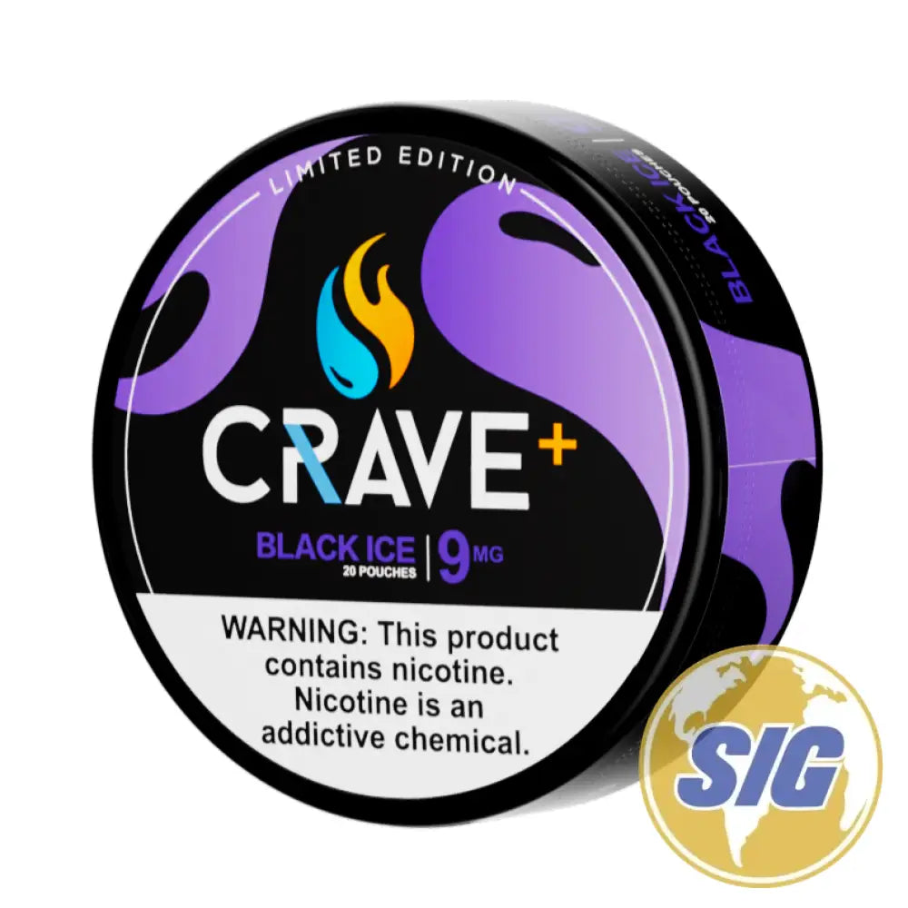 Crave Limited Edition Nicotine Pouch - 9MG / Blackberry Ice