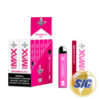 Crave Max Mesh Coil 2500 Puffs Disposable Vape - STRAWBERRY ICE
