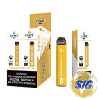 Crave Max Mesh Coil 2500 Puffs Disposable Vape - VIRGINIA TOBACCO 3% 