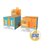 Crave Mega Leather Disposable 5500 Puffs - Cali Orange