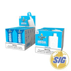 Crave Mega Leather Disposable 5500 Puffs - Clear 3% 