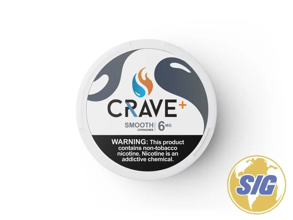 Crave Nicotine Pouch - 6MG / Smooth