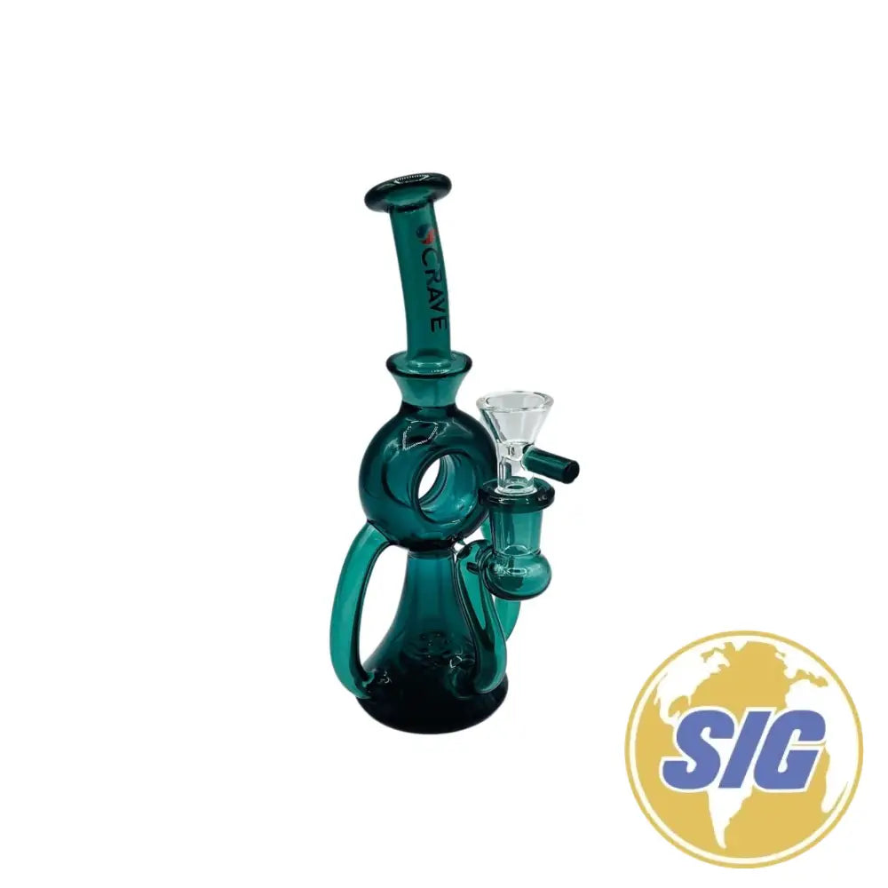Crave Phantom Sphere Water Pipe |REF: CRO-1363| - Green