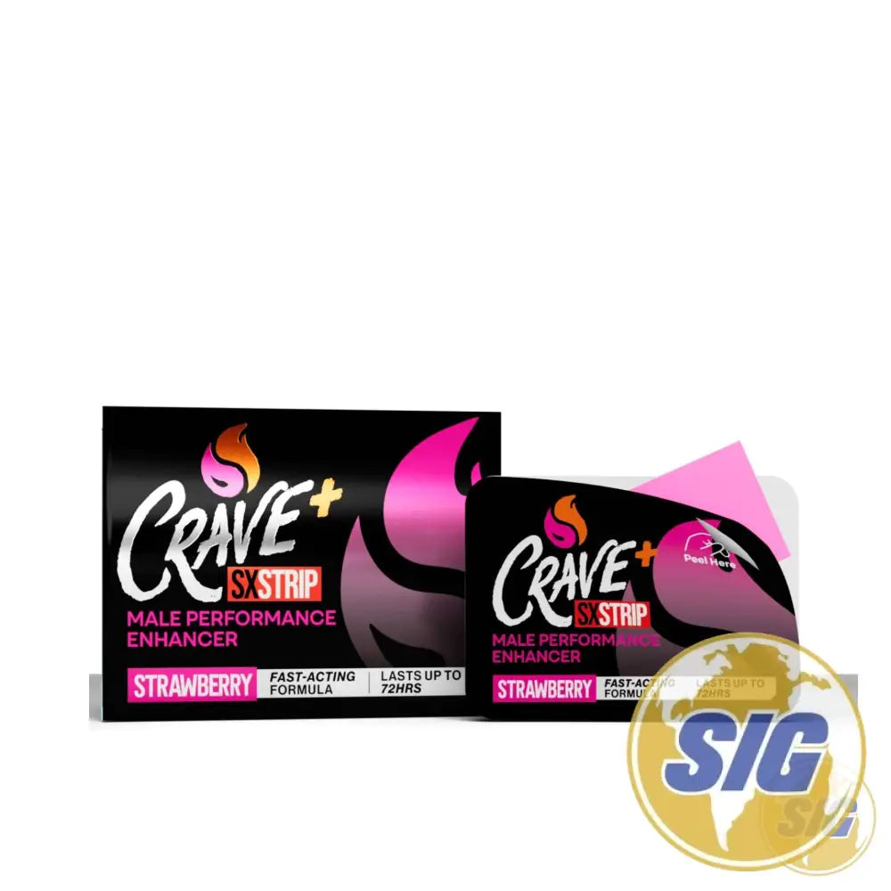 Crave Sex Strips - Strawberry