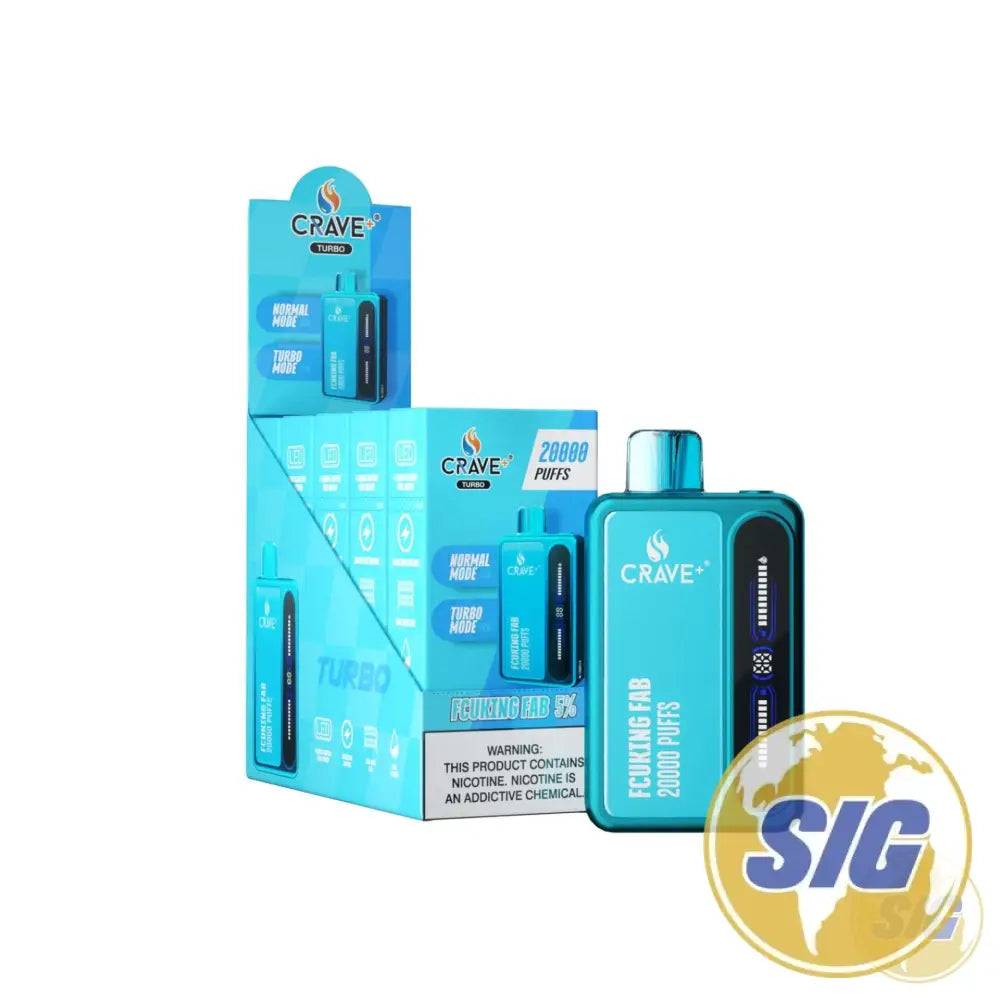 Crave Turbo 20000 Puffs Disposable Vape - Fucking Fab