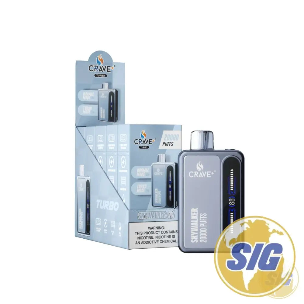 Crave Turbo 20000 Puffs Disposable Vape - Skywalker