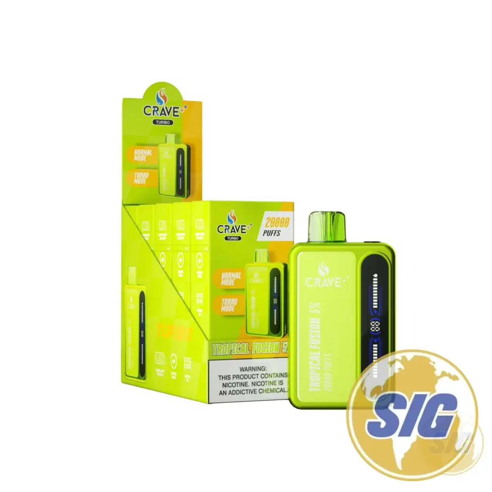 Crave Turbo 20000 Puffs Disposable Vape - Tropical Fusion