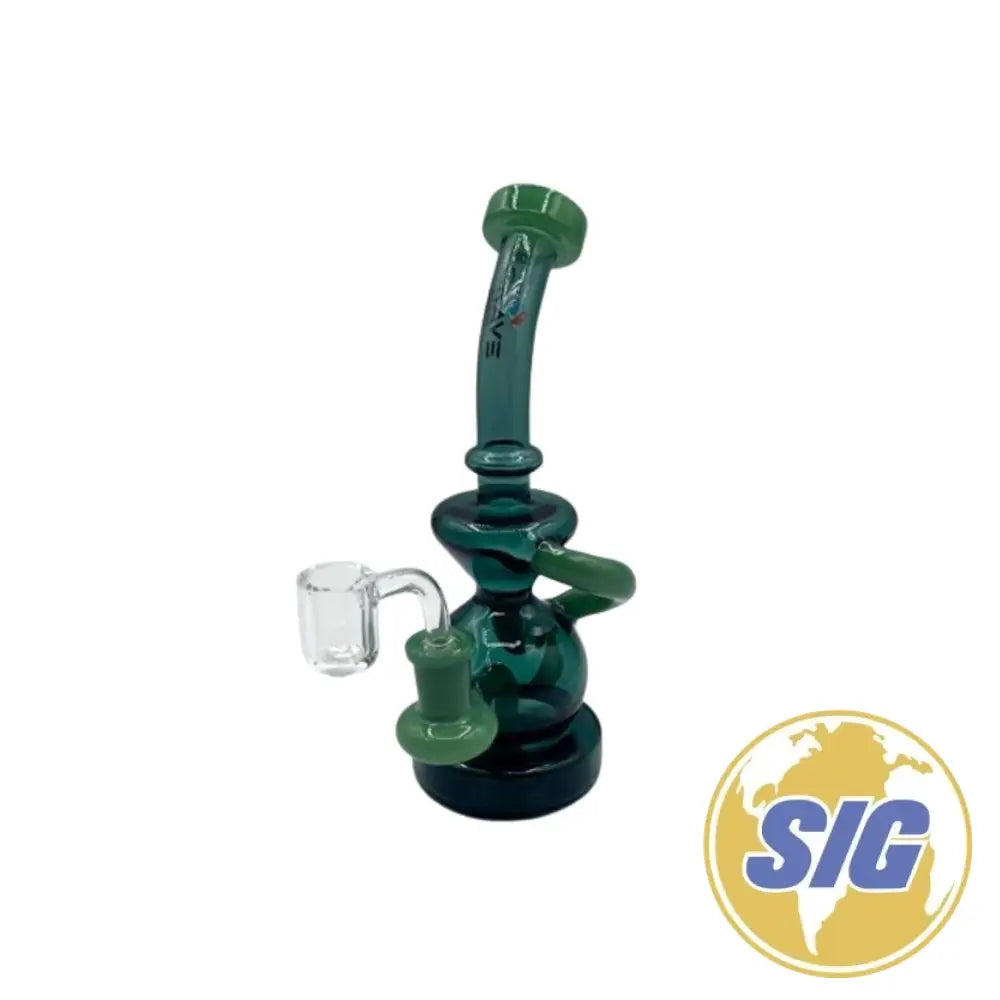 Crave two-tone Glass Recycler |REF: CR 076|
