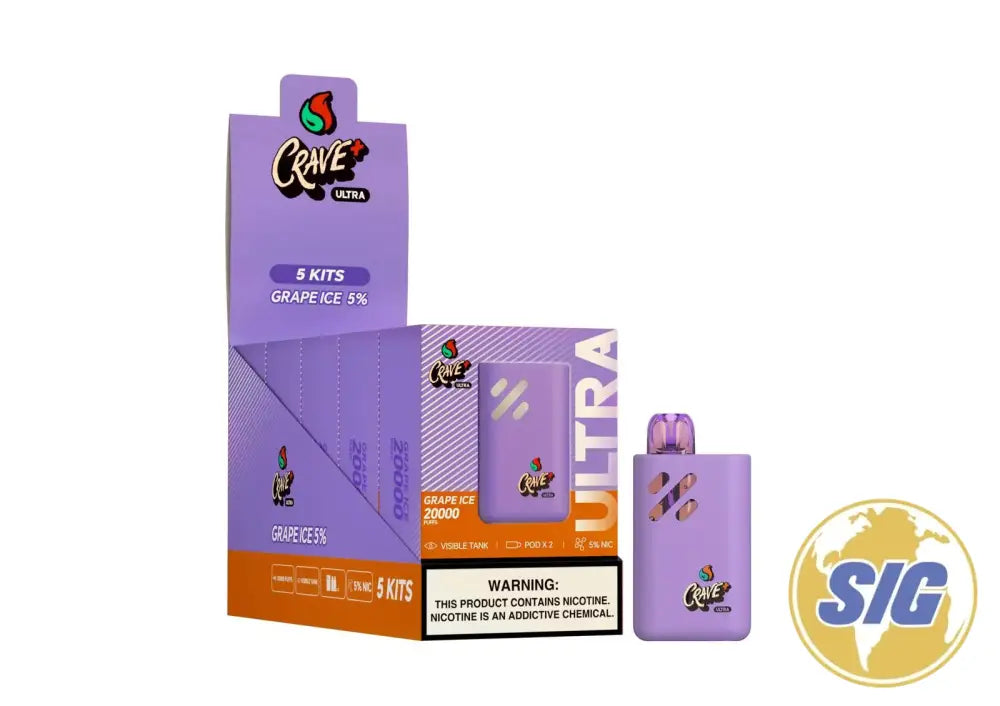 Crave Ultra Kit 20K Puffs Crave