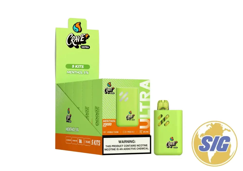 Crave Ultra Kit 20K Puffs Crave