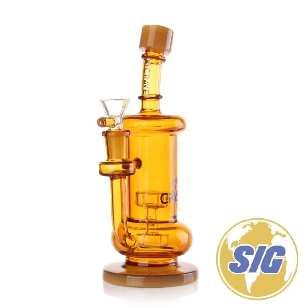 Crave Urban Oasis Water Pipe |REF: C-RL 2378| - Amber