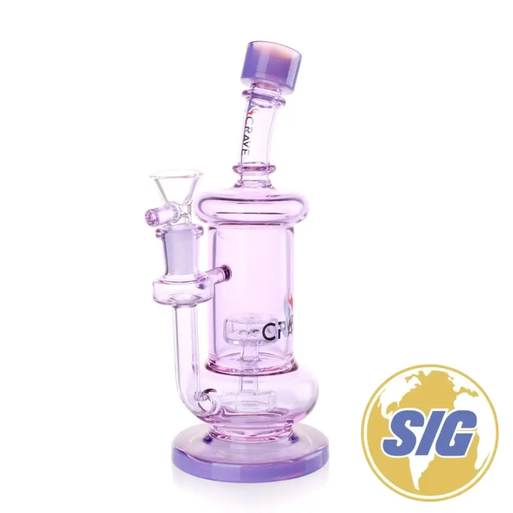 Crave Urban Oasis Water Pipe |REF: C-RL 2378| - Purple
