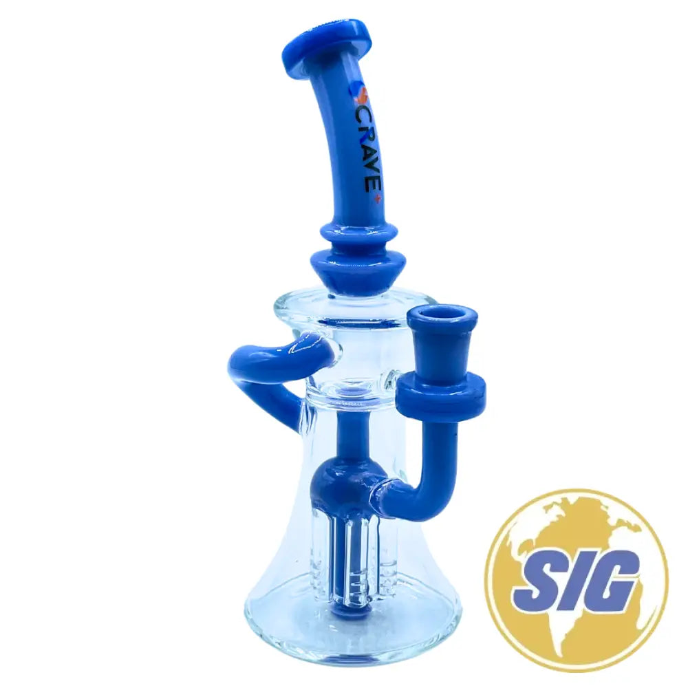 Crave Water Pipe 8 Piece Brief Case Set |REF: Crave 2868| - Purple