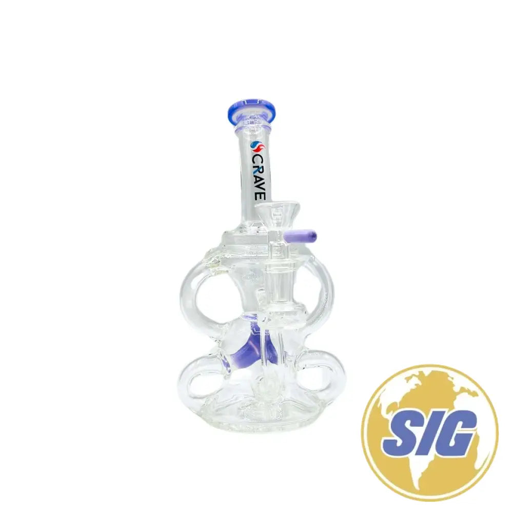 Crave Water Pipe |REF: CRO-1365| - Purple