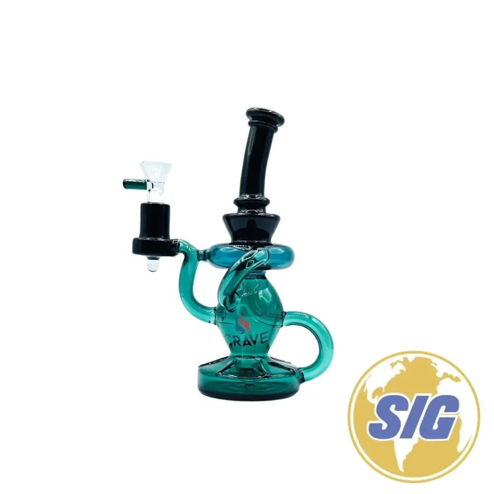 Crave Water Pipe |REF: CRO-1366| - Dark Green