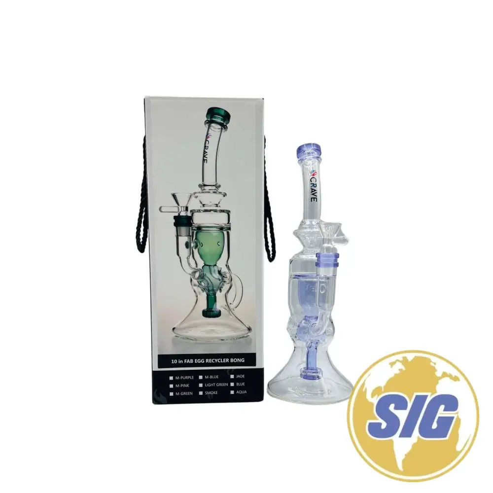 Crave Water Pipe |REF: CRO-2270| - Purple