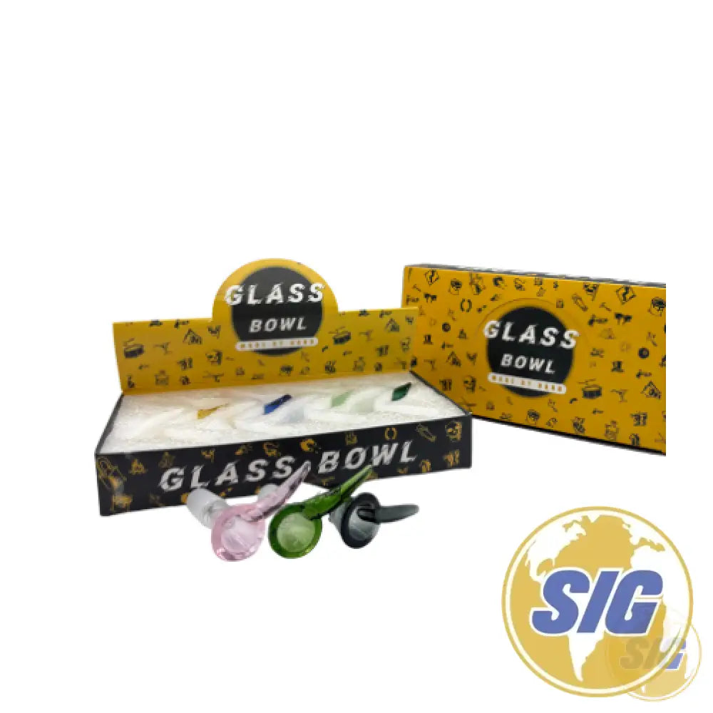 Curved Handle Glass Bowls | REF: GA-1909|