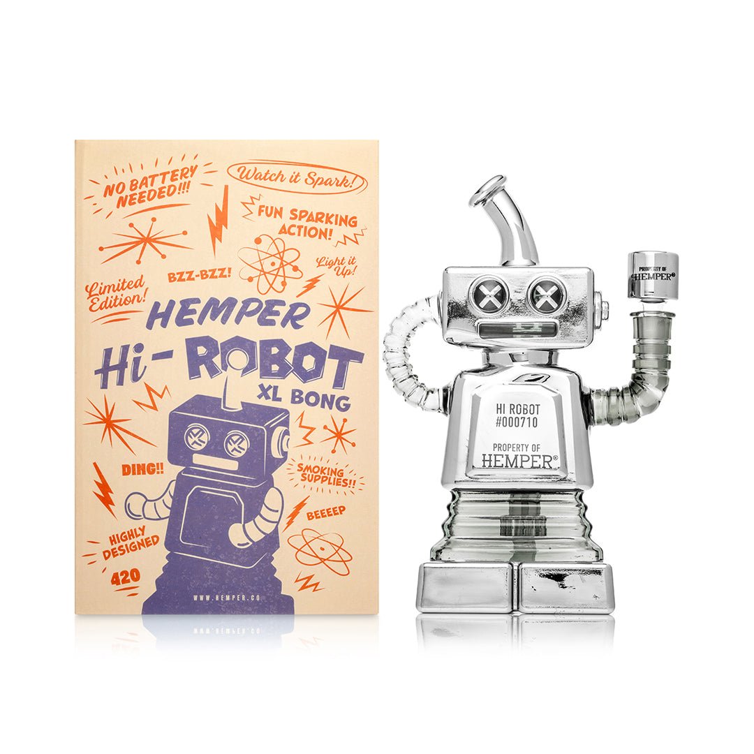 HEMPER - Hi-Robot XL Recycler Bong 8.75" | HEMPER product photograph