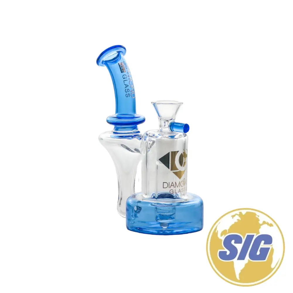 Diamond Glass 7 Inch Recycler Rig |REF: DGR 1050|