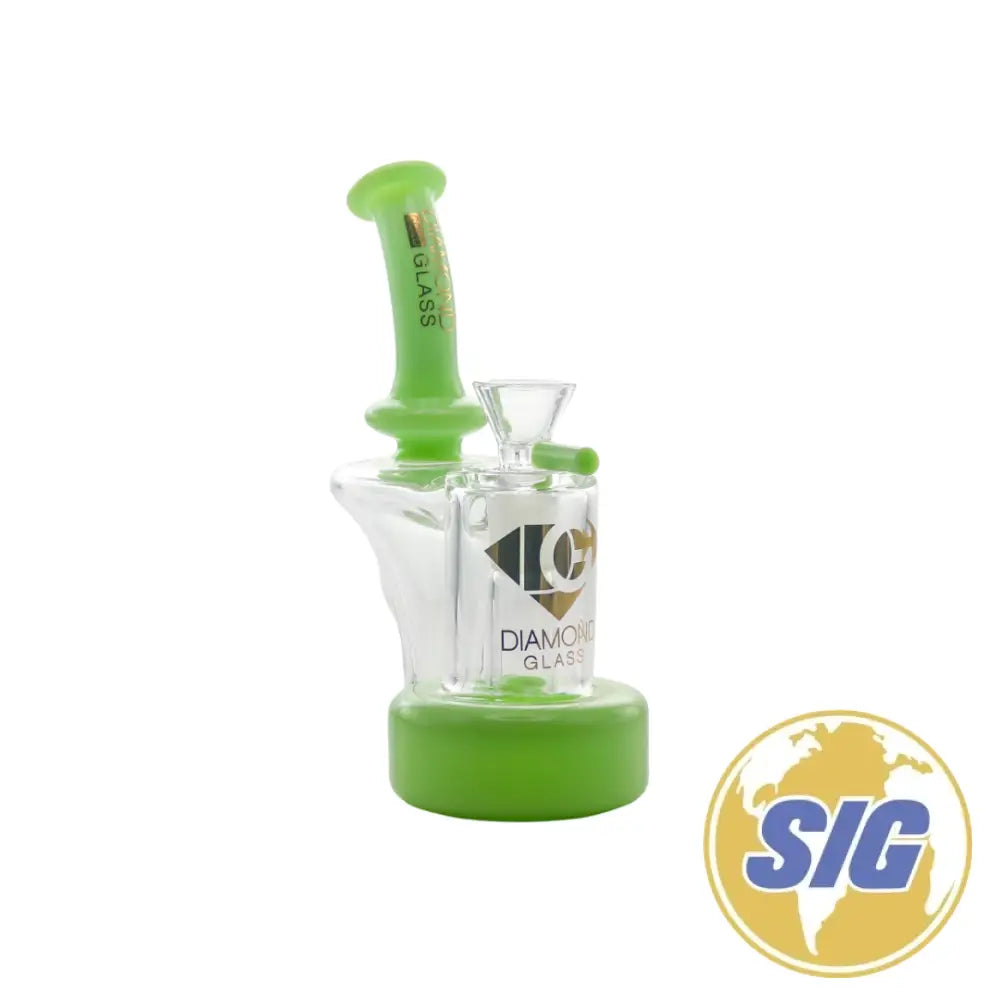 Diamond Glass 7 Inch Recycler Rig |REF: DGR 1050|