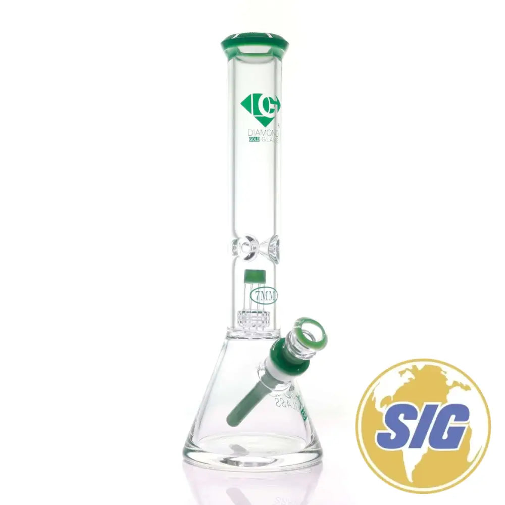 Diamond Glass 7mm Showerhead Beaker |REF: DGW 1025|