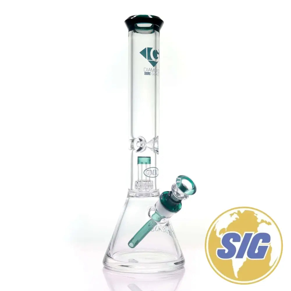 Diamond Glass 7mm Showerhead Beaker |REF: DGW 1025|