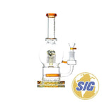 Diamond Glass Bubble Water Pipe |REF: DGR 1069|