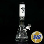 Diamond Glass Colored Neck Tree Beaker |REF: DGW 1046|