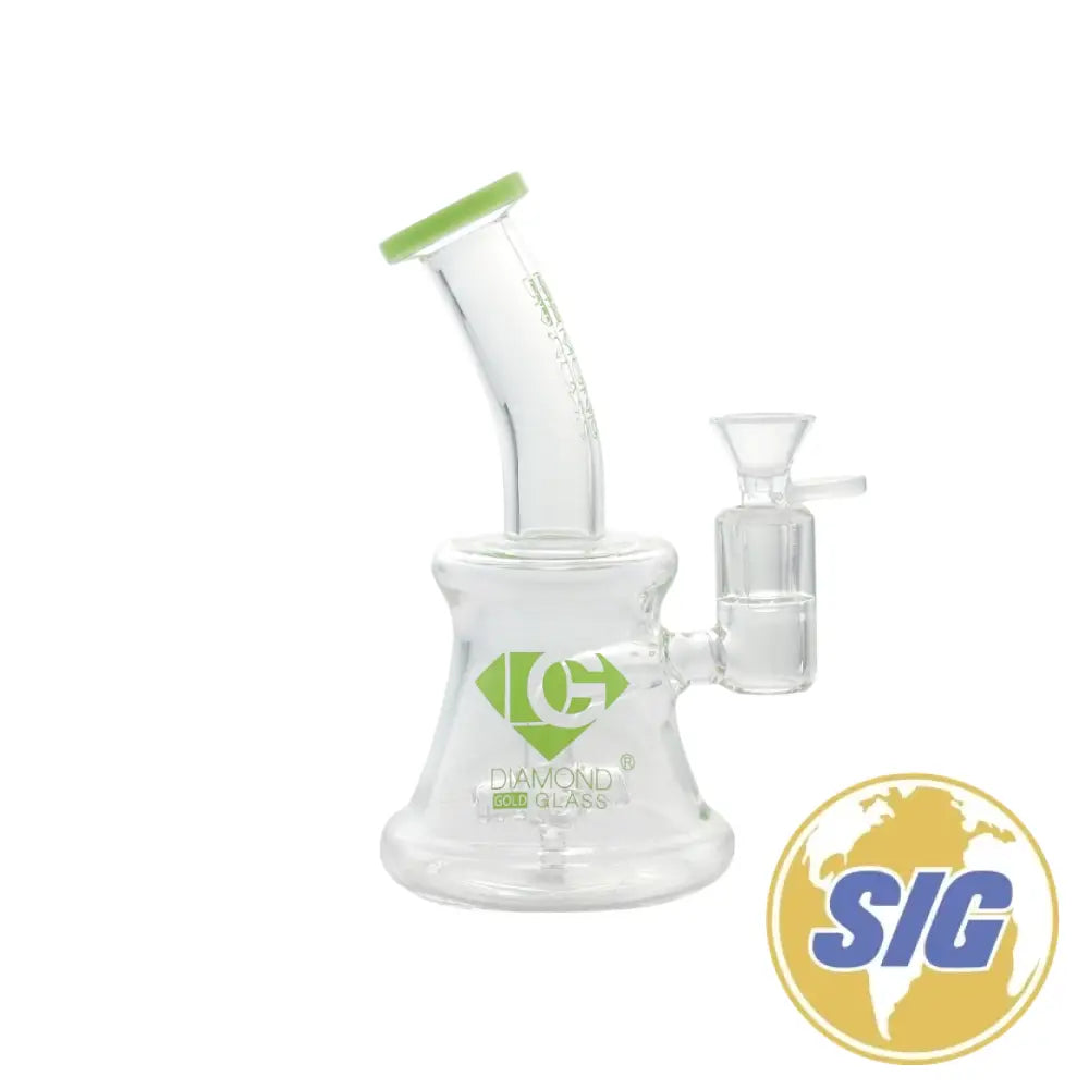 Diamond Glass Cross Dab Rig |REF: DGR 1148|