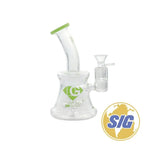 Diamond Glass Cross Dab Rig |REF: DGR 1148|