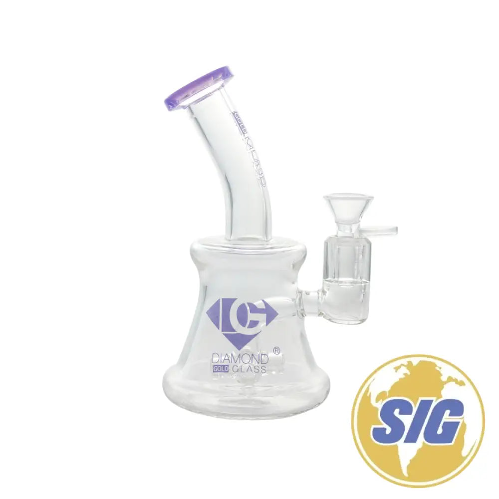 Diamond Glass Cross Dab Rig |REF: DGR 1148|