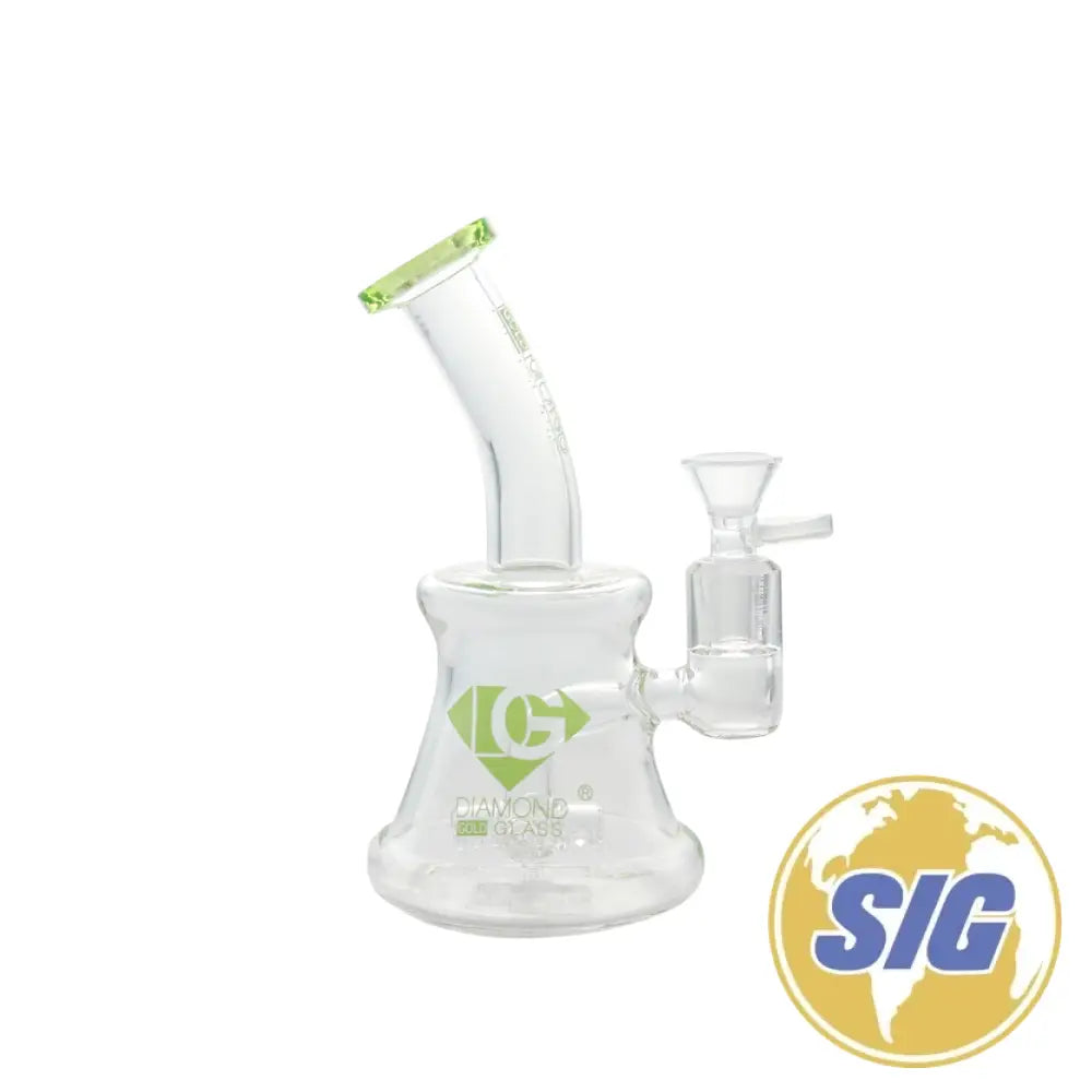 Diamond Glass Cross Dab Rig |REF: DGR 1148|