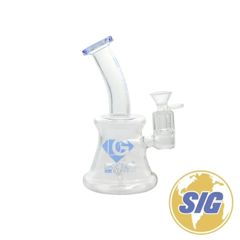 Diamond Glass Cross Dab Rig |REF: DGR 1148|