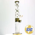 Diamond Glass Frosted Straight Tube |REF: DGW 801|