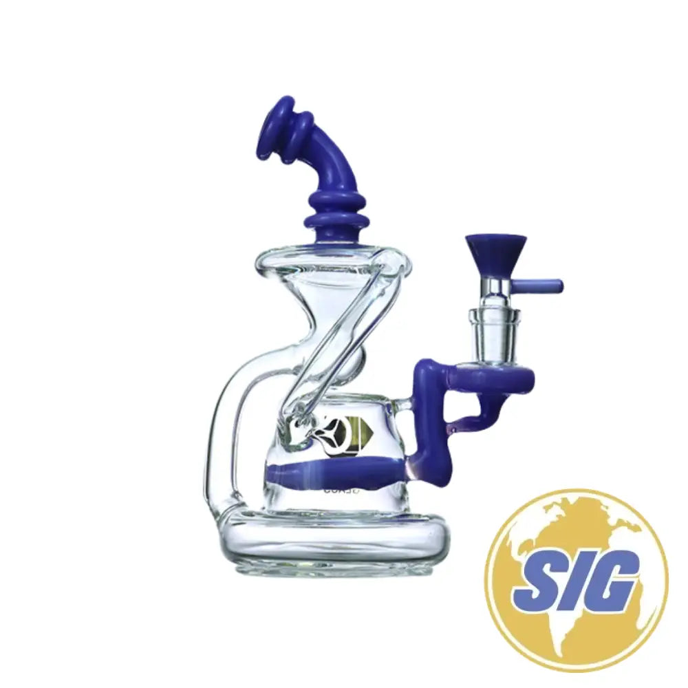 Diamond Glass Inline Recycler Rig |REF: DGR 1053|