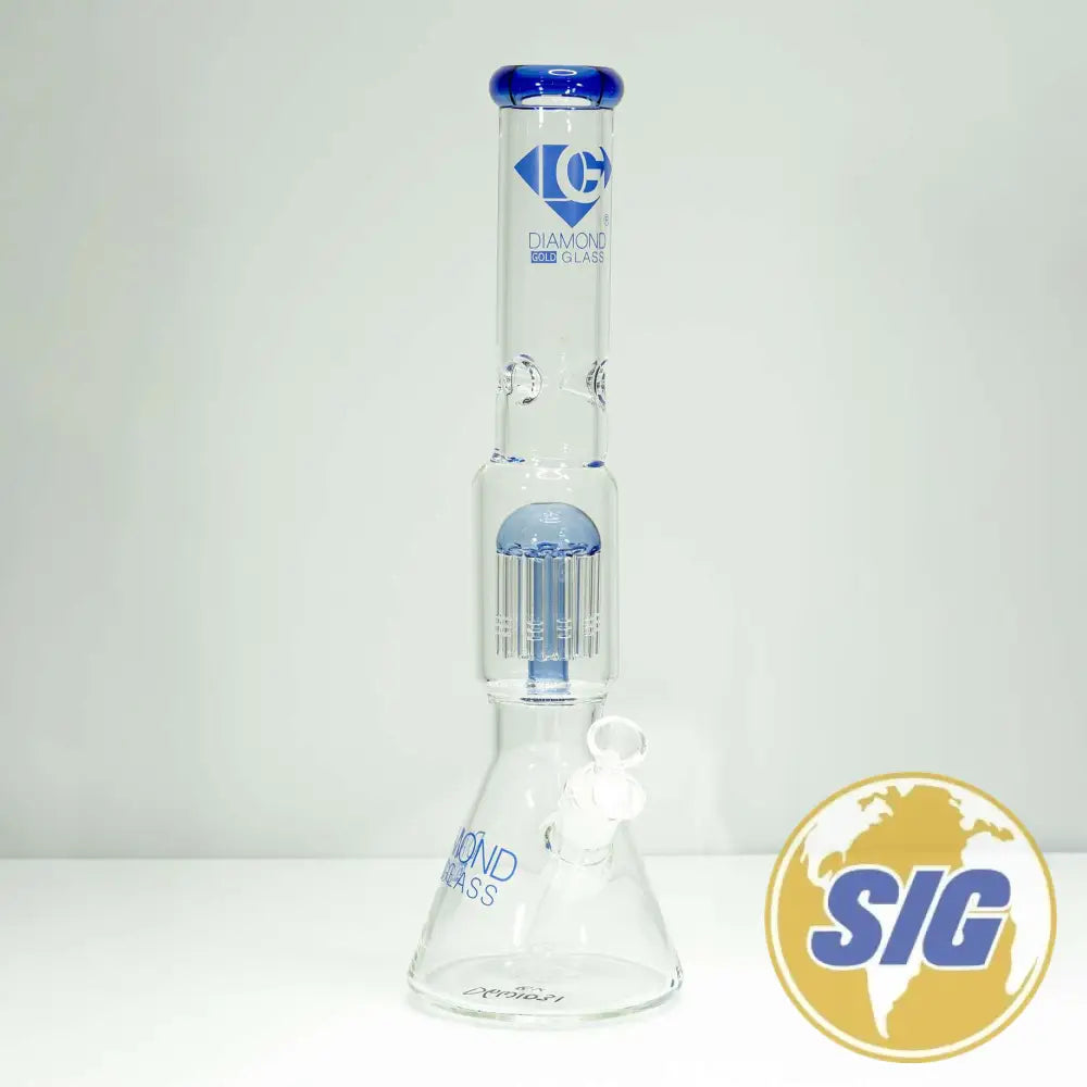 Diamond Glass King Tree Beaker |REF: DGW 1031|