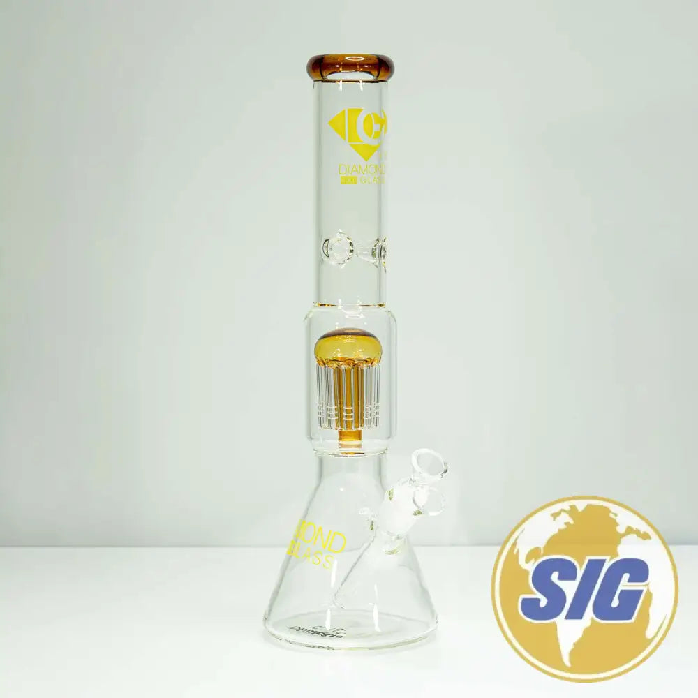 Diamond Glass King Tree Beaker |REF: DGW 1031|