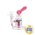 Diamond Glass Long Mouth Piece Dab Rig |REF: DGR 1150|