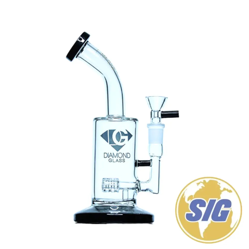 Diamond Glass Mini Matrix Water Pipe |REF: DGR 1018|