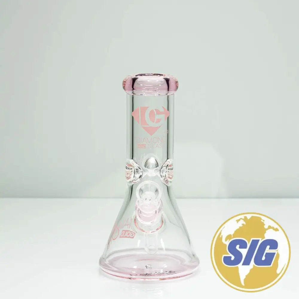 Diamond Glass Small Wide Beaker |REF: DGW 1040|