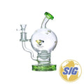 Diamond Glass Snow Globe w/ Fritted Perc |REF: DGR 1085|