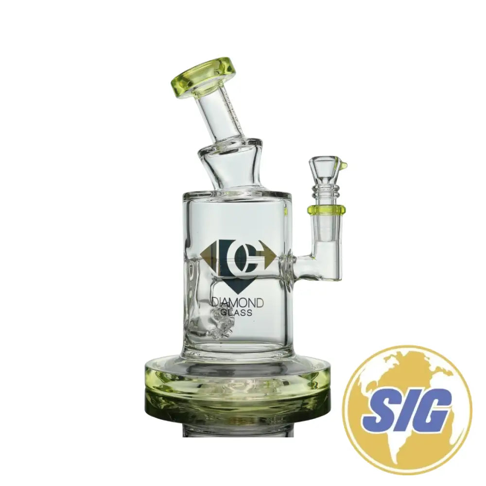 Diamond Glass Sprinkler Perc Rig |REF: DGR 542|