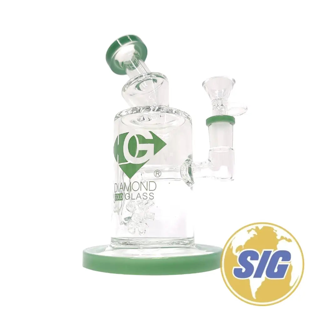 Diamond Glass Sprinkler Perc Rig |REF: DGR 542|