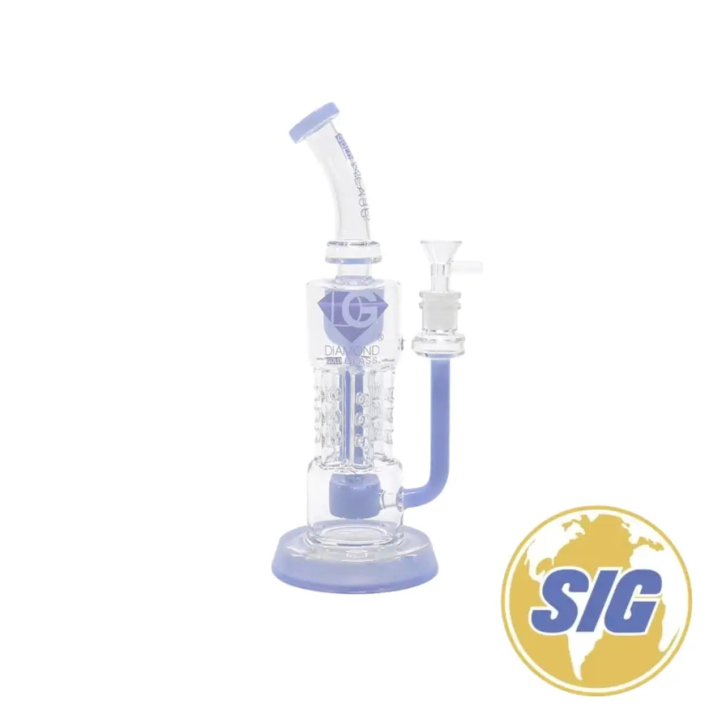 Diamond Glass Swiss Body Water Pipe |REF: DGR 1181|