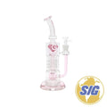 Diamond Glass Swiss Body Water Pipe |REF: DGR 1181|