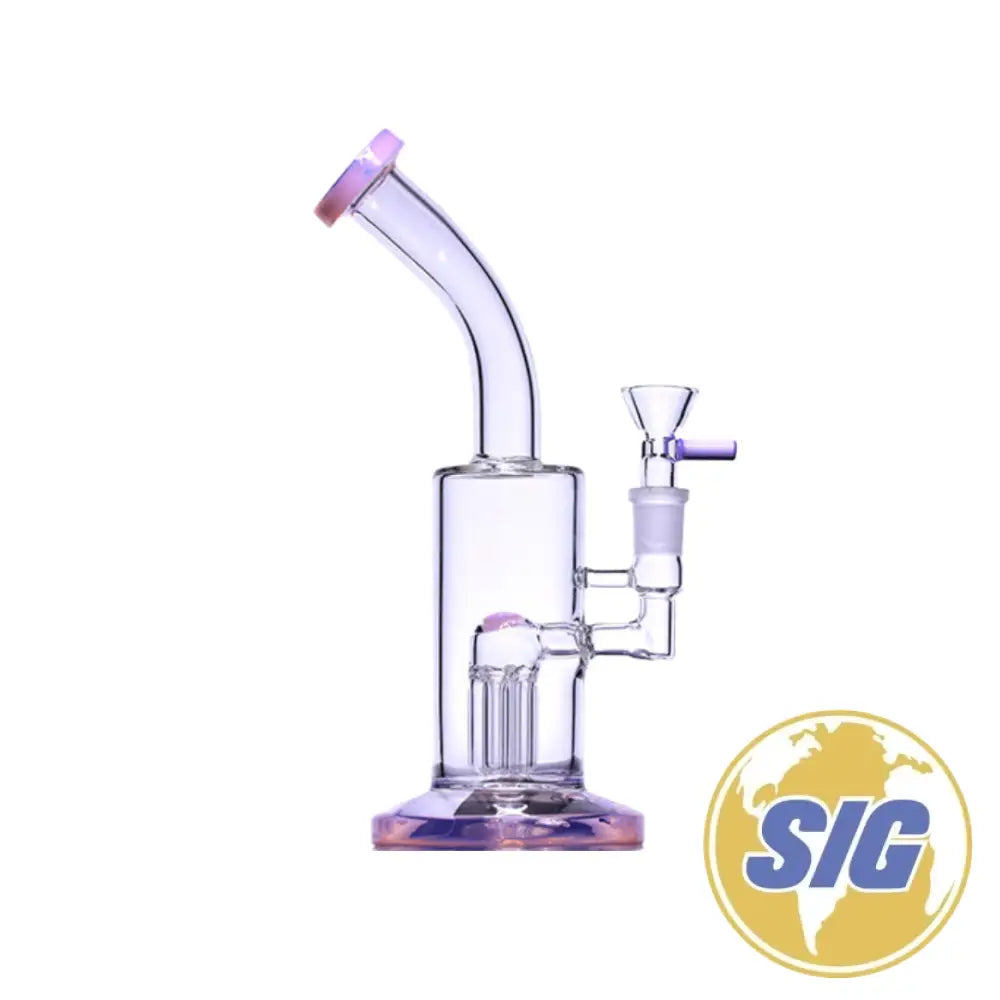 Diamond Glass Tree Perc Water Pipe |REF: DGR 1020|