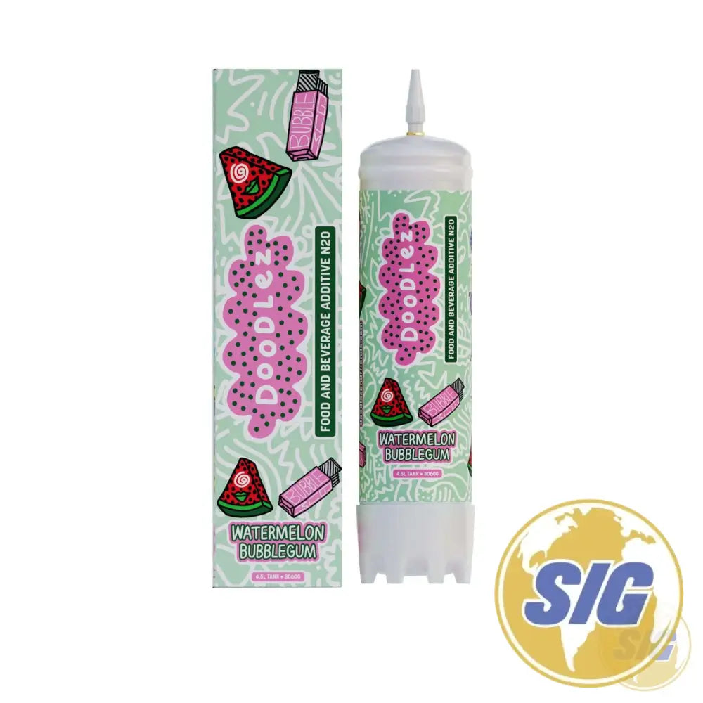Doodlez 3050G N2O Tanks |1CNT| - Watermelon Bubblegum