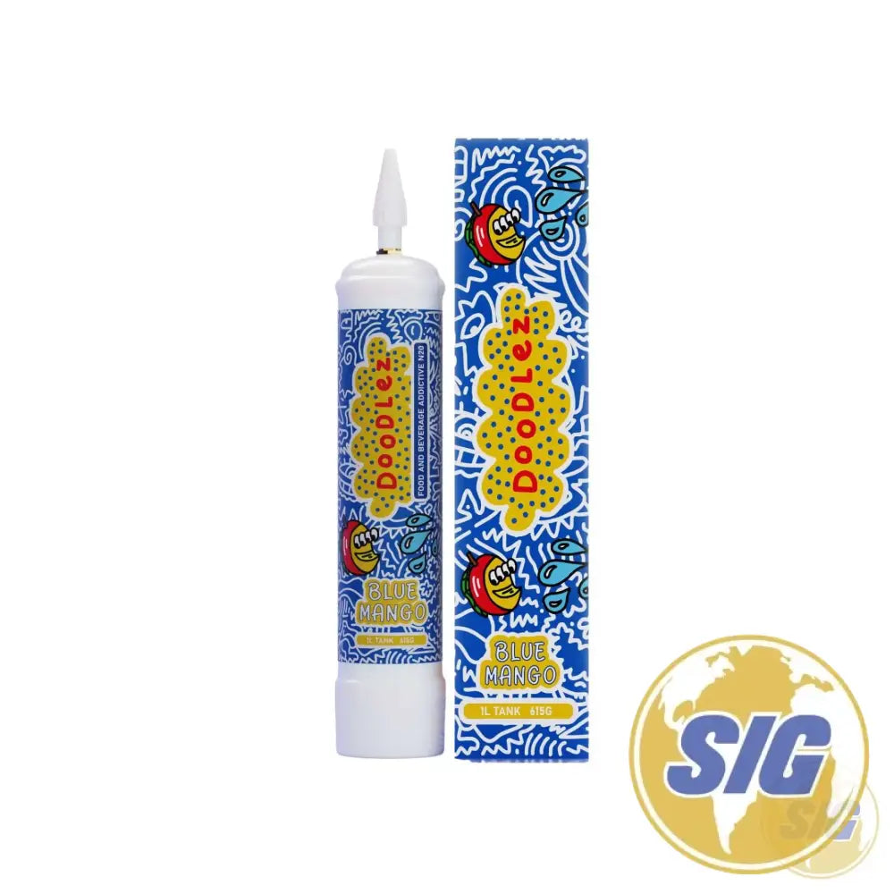Doodlez 615G N2O Tanks |6CNT| - Blue Mango