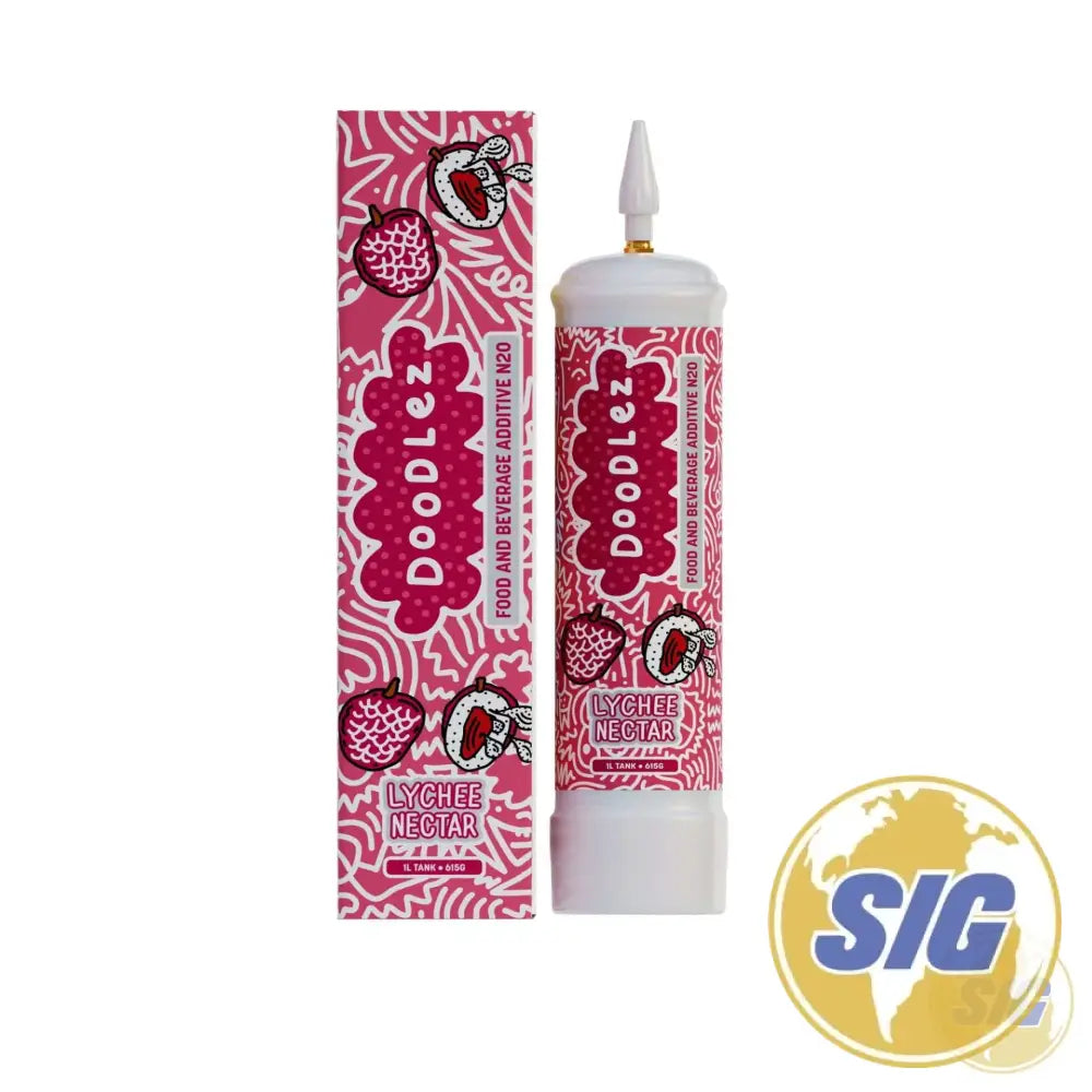 Doodlez 615G N2O Tanks |6CNT| - Lychee Nectar